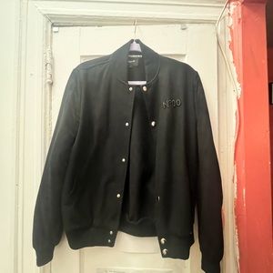 Cool Black Varsity Jacket